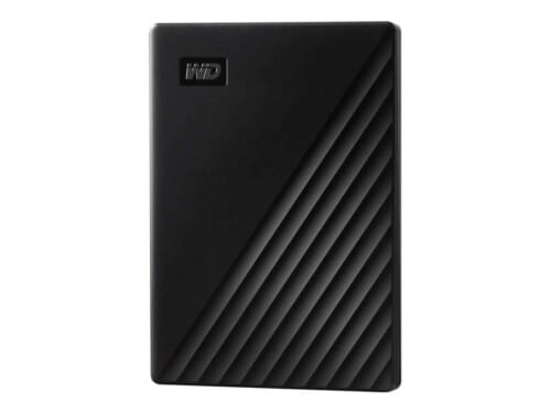 WD My Passport WDBYVG0020BBK - Disco duro - cifrado - 2 TB - externo (portátil) - USB 3.2 Gen 1 - AES de 256 bits - negro