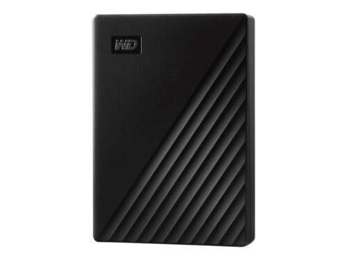 WD My Passport WDBPKJ0040BBK - Disco duro - cifrado - 4 TB - externo (portátil) - USB 3.2 Gen 1 - AES de 256 bits - negro