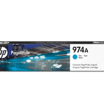 HP - 974a - Ink cartridge - Cyan - Pagewide