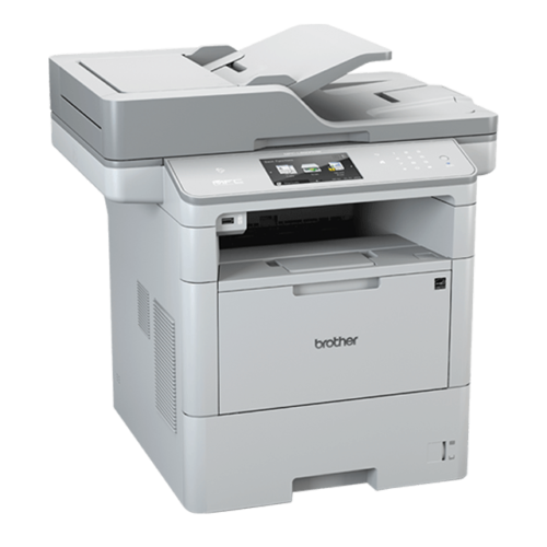 Brother - Multifunction printer - Copier / Fax / Printer / Scanner - Laser - Monochrome - Wi-Fi - 215.9 x 355.6 mm - Automatic Duplexing