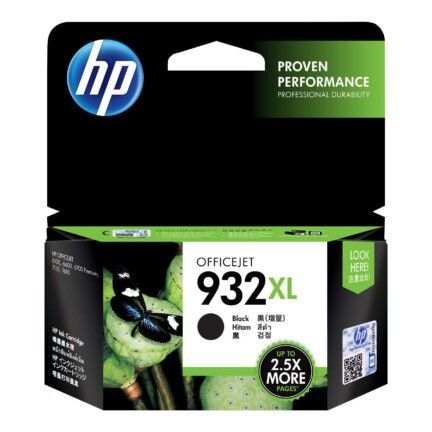 HP 932XL - Alto rendimiento - negro - original - cartucho de tinta - para Officejet 6100, 6600 H711a, 6700, 7110, 7510, 7610, 7612