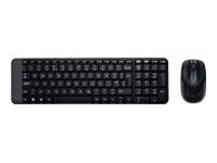 Logitech Wireless Combo MK220 - Juego de teclado y ratón - 2.4 GHz - Español