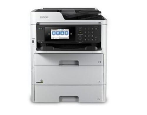 Epson WF-C579R - Workgroup printer - Scanner / Printer / Copier / Fax - Ink-jet - Color - C11CG77301