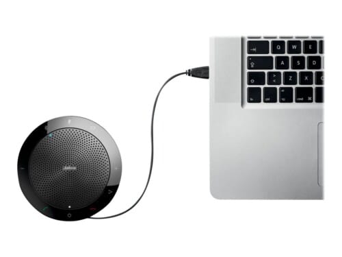 Jabra SPEAK 510+ UC - Altavoz de escritorio VoIP - Bluetooth - inalámbrico - USB