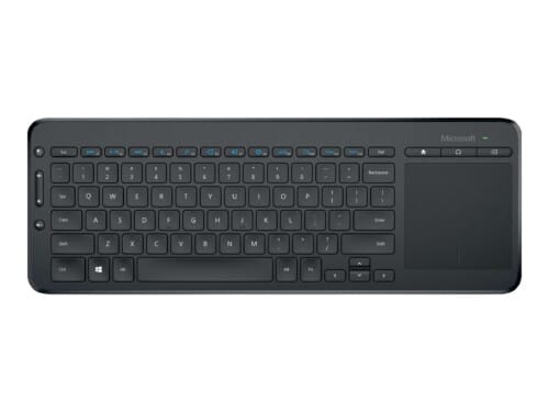 Microsoft Teclado Multimedia Todo En Uno - Teclado - inalámbrico - 2.4 GHz - español (Latinoamérica)