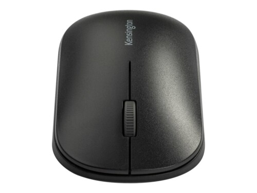 Kensington SureTrack Dual Wireless Mouse - Ratón - óptico - 4 botones - inalámbrico - 2.4 GHz, Bluetooth 3.0, Bluetooth 5.0 LE - receptor inalámbrico USB - negro