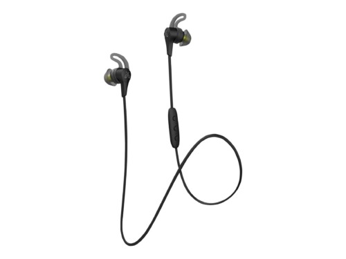 Jaybird X4 - Auriculares internos con micro - en oreja - Bluetooth - inalámbrico - Flash, negro metálico