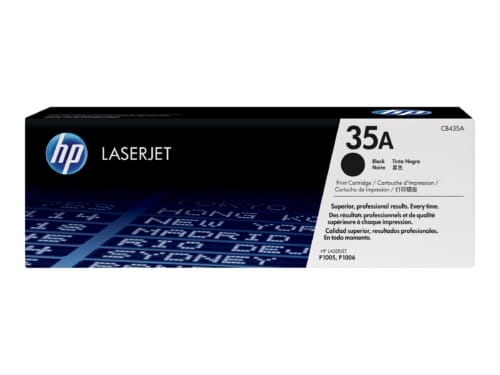 HP 35A - Negro - original - LaserJet - cartucho de tóner (CB435A) - para LaserJet 1005, P1005, P1006, P1007, P1008, P1009