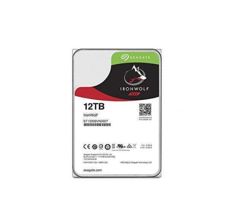 Seagate - Hard drive - Internal hard drive - 12 TB - 3.5" - 7200 rpm - SATA - NAS