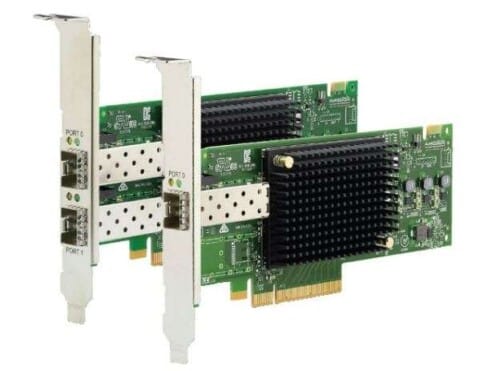 Emulex Gen 6 - Adaptador de bus de host - PCIe 3.0 x8 perfil bajo - 16Gb Fibre Channel x 2 - para ThinkSystem SR250; SR530; SR630 V2; SR645; SR650 V2; SR665; SR850 V2; ST250; ST650 V2