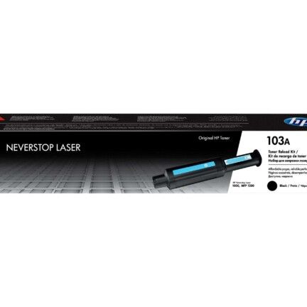 HP 103A Reload Kit - Negro - recarga de tóner - para Neverstop Laser 1000a, 1000n, 1000w, MFP 1200a, MFP 1200n, MFP 1200nw, MFP 1200w