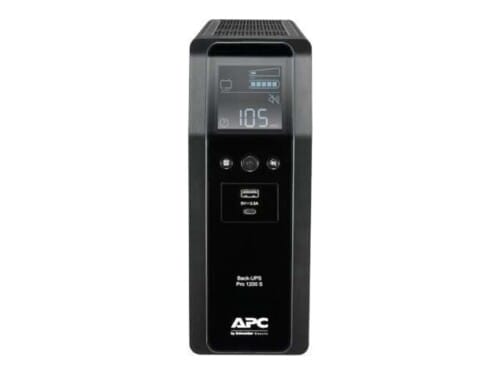 APC Back-UPS Pro BR1200SI - UPS - CA 220-240 V - 720 vatios - 1200 VA - USB - conectores de salida: 8 - negro