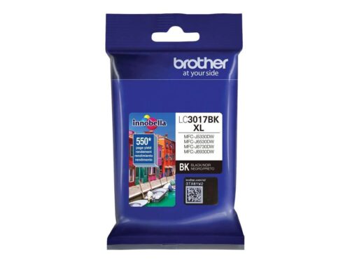Brother LC3017BK XL - Alto rendimiento - negro - original - cartucho de tinta - para Brother MFC-J5330DW, MFC-J6530DW; Business Smart Pro MFC-J6930DW