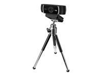 Logitech HD Pro Webcam C922 - Webcam - color - 720p, 1080p - H.264