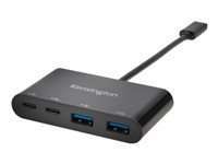 Kensington CH1000 USB-C 4-Port Hub - Hub - 2 x USB 3.1 Gen 1 + 2 x USB-C - sobremesa