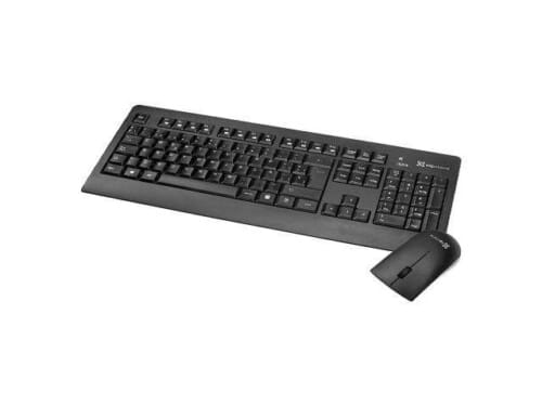 Klip Xtreme KCK-265S - Juego de teclado y ratón - inalámbrico - 2.4 GHz - impermeable